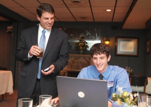 Watching returns on primary election night